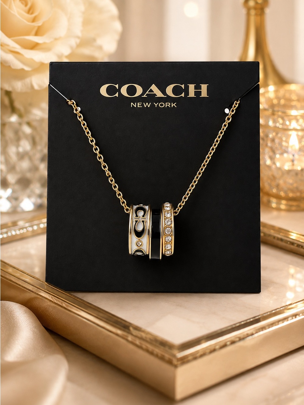 Coach Signature Rondelle necklace - Picture 7 of 7